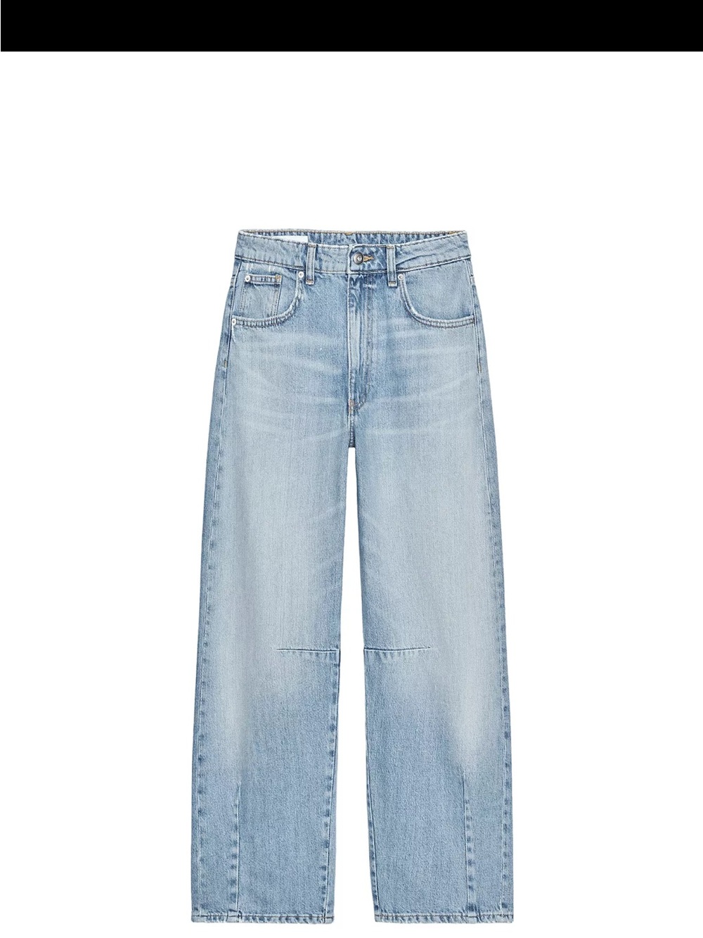 Zara Light Wash Baggy Balloon Women’s Jeans